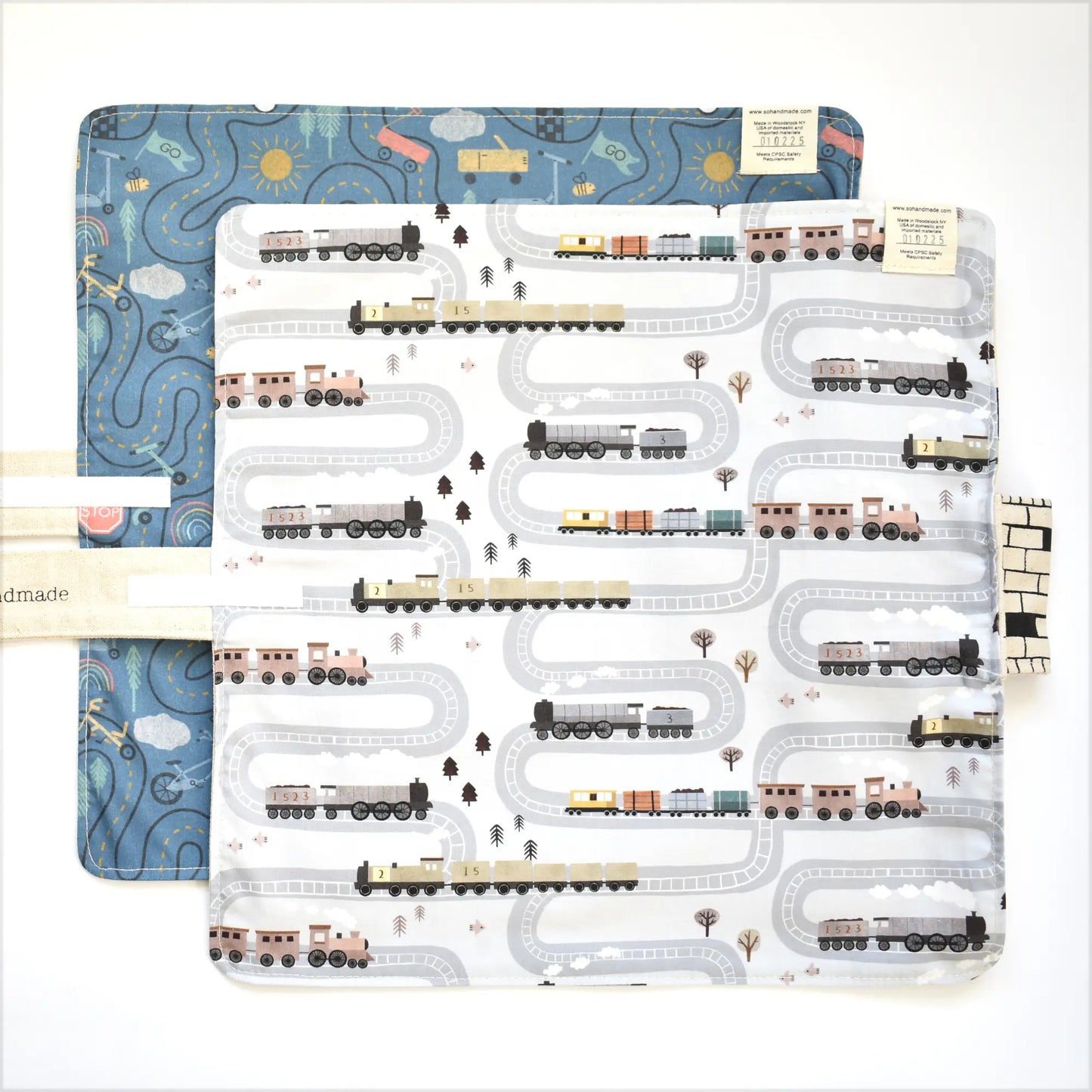Train Play Mat for Toddlers â Portable Tracks for Travel