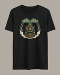 Locomotive Black graphic t-shirt